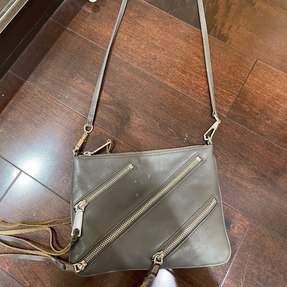 Rebecca Minkoff 3 Diagonal Zip Moto Crossbody